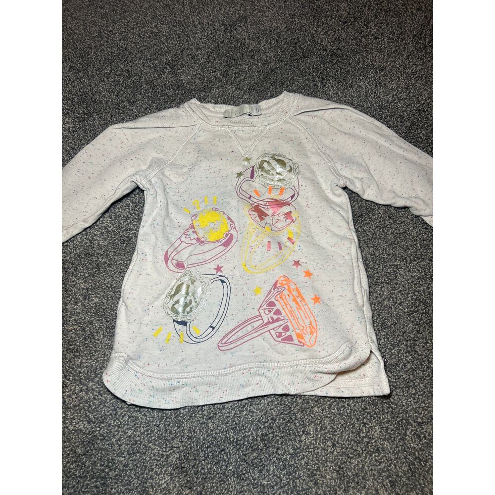 STELLA MCCARTNEY KIDS GREYRINGS SWEATER SWEATSHIRT SIZE 2 YEARS CHILDREN